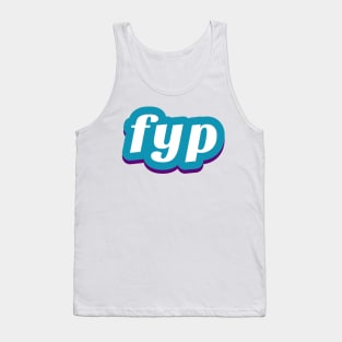 FYP For You Page Tik Tok Tank Top